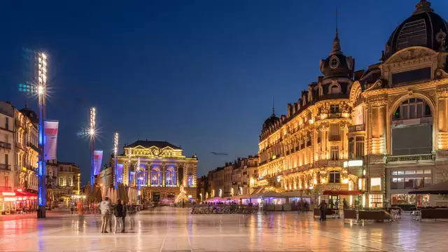 Alegría de vivir en Montpellier
