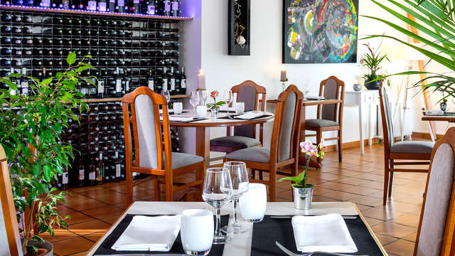 Cena en un marco bucólico en las tierras cátaras