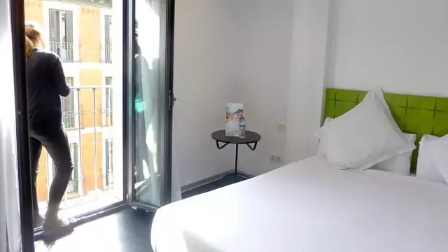 Een uitstapje in een superior kamer naast de Plaza Mayor met ontbijt.