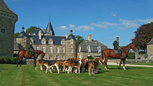 Estancia en un castillo con visita al zoo y los jardines de la Bourbansais
