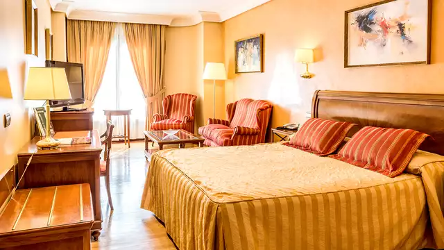 Habitación Junior Suite con desayuno, bañera hidromasaje y  parking