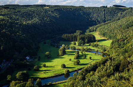 Romantiek ten top in de natuur dicht bij Namen