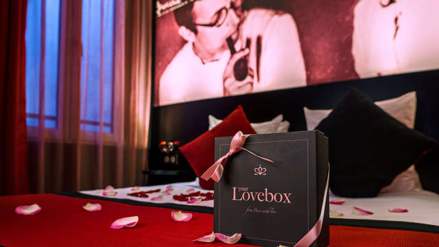 Escapada romántica a París con Lovebox y champán