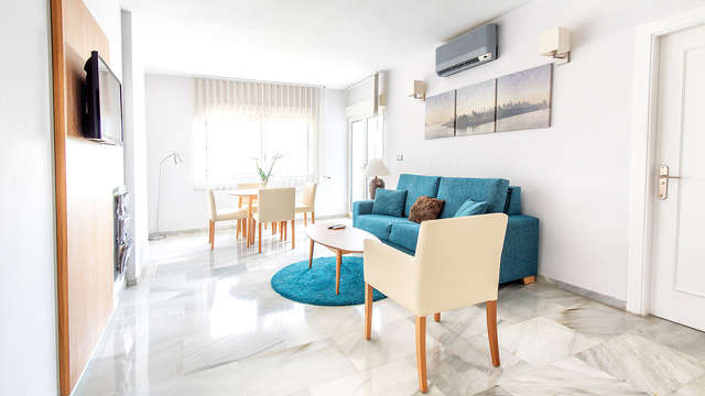 Escápate a Benalmádena costa en apartamento renovado al lado del mar