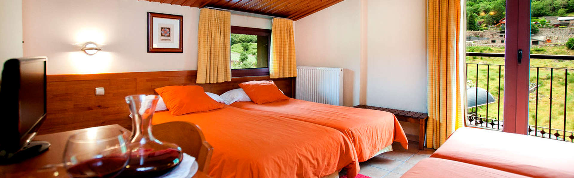Profitez des montagnes d'Arinsal en demi-pension
