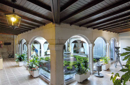 Charme en gastronomie in een landelijk hotel aan de rand van Santiago de Compostela