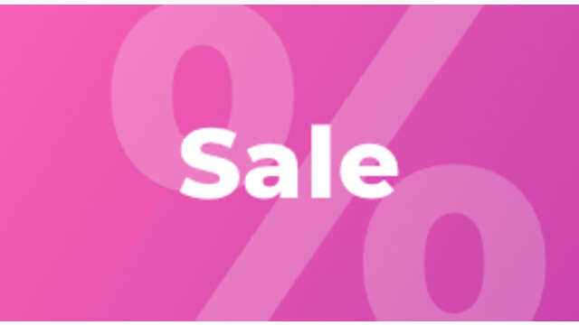 tijdens de Sale