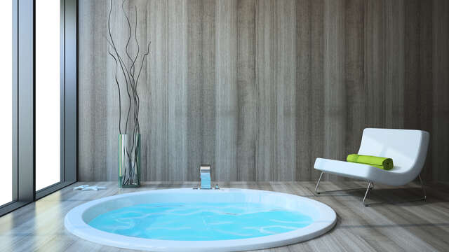 met privé jacuzzi of sauna