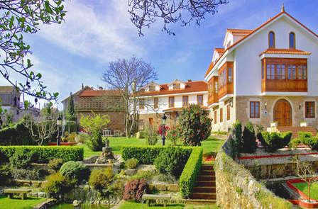 Romantisch verblijf met diner in een landelijke omgeving in Galicië