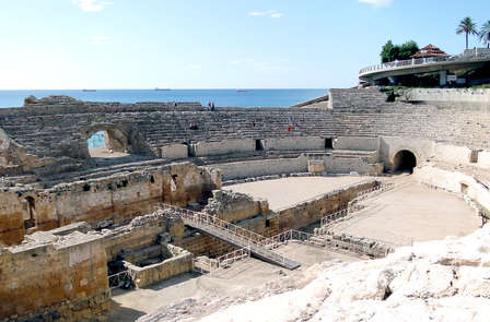 Week-end  avec une visite  guidée à Tarraco