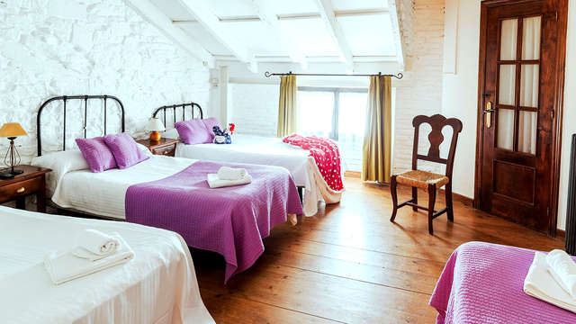 Speciale famiglie! Relax in un piccolo hotel a Suances con colazione inclusa