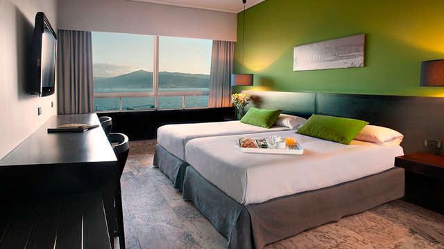 Habitación doble superior vista al mar