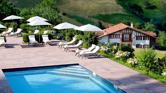 Lujo en los paisajes verdes de Aquitania