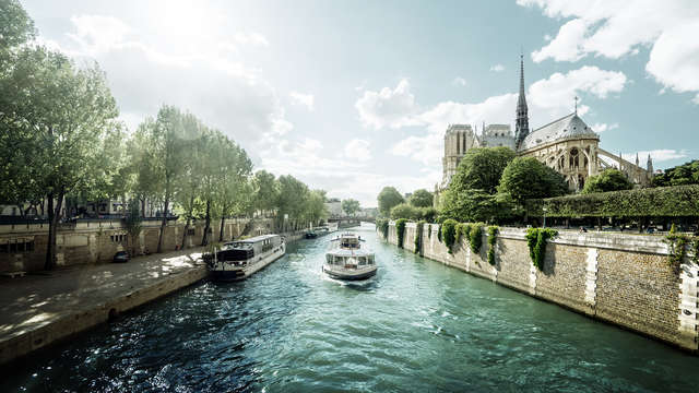 Todos los rincones de París surcando las aguas del Sena