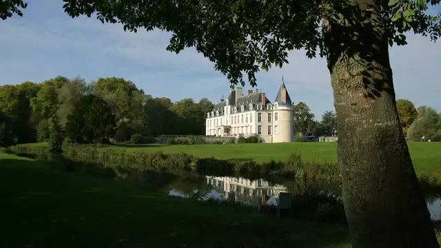 Escapada de bienestar y gastronómica en un castillo a 1 hora de París