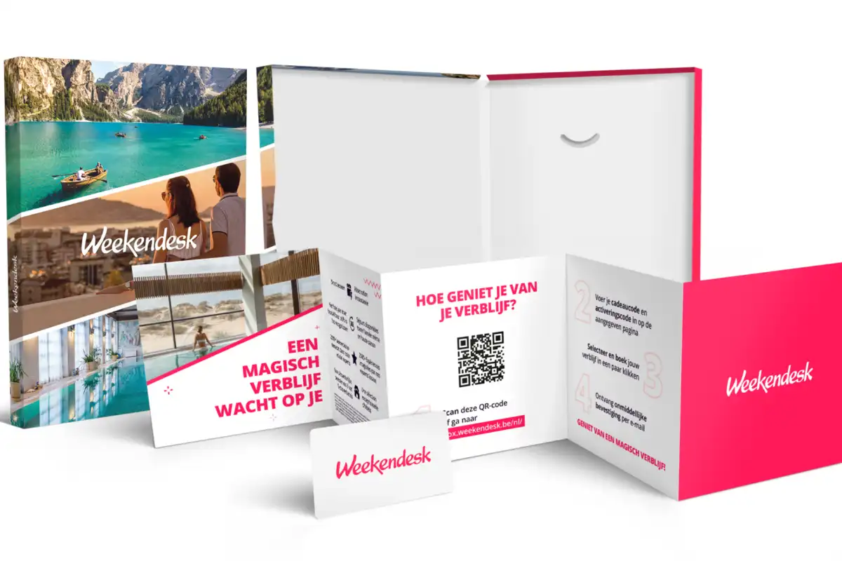 L'emballage du coffret cadeau